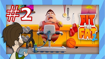 Fit the Fat 2 Walkthrough - Day 2 Treadmill / Running Gameplay iOS  HD