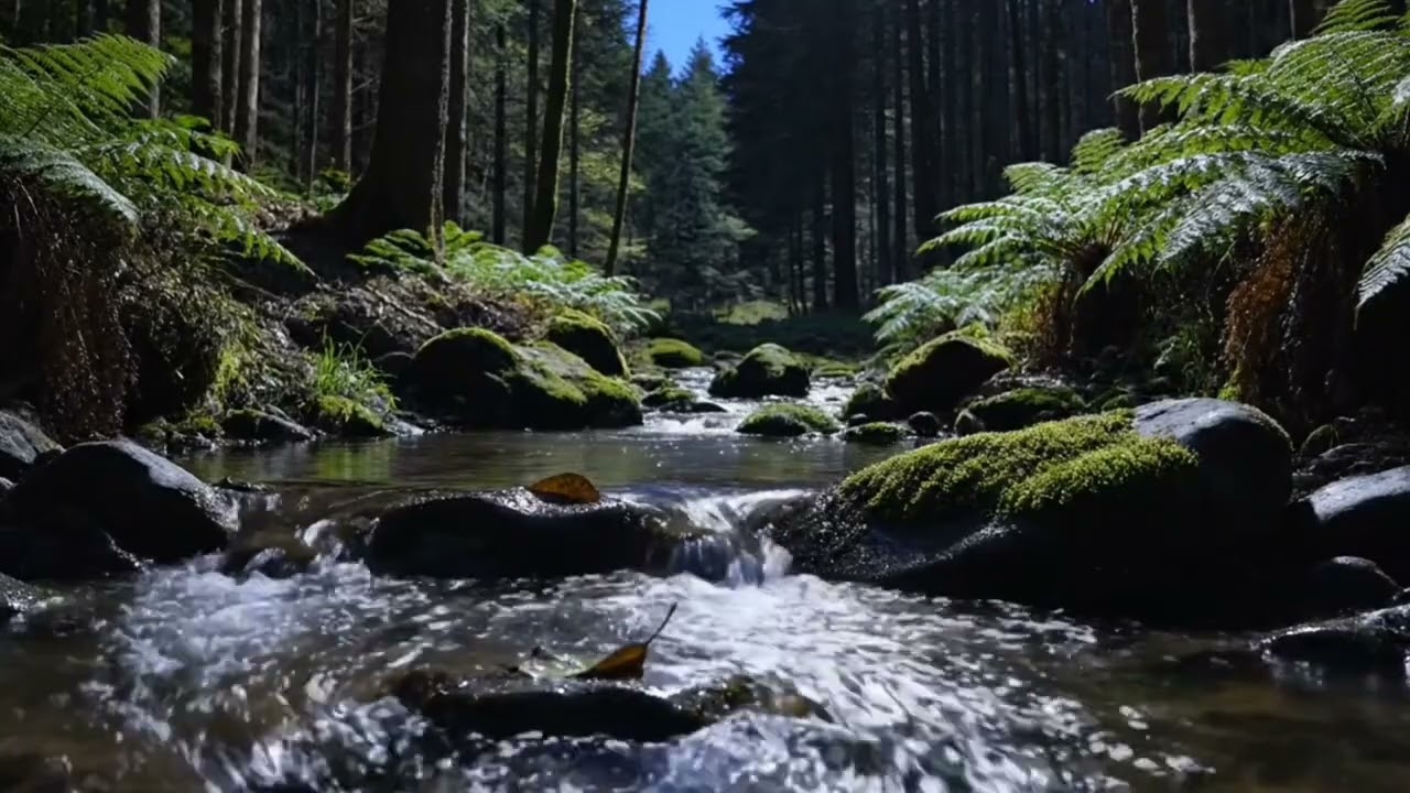 Zen Nature Sounds: Flowing River Sounds and Singing Bird Sounds for Yoga