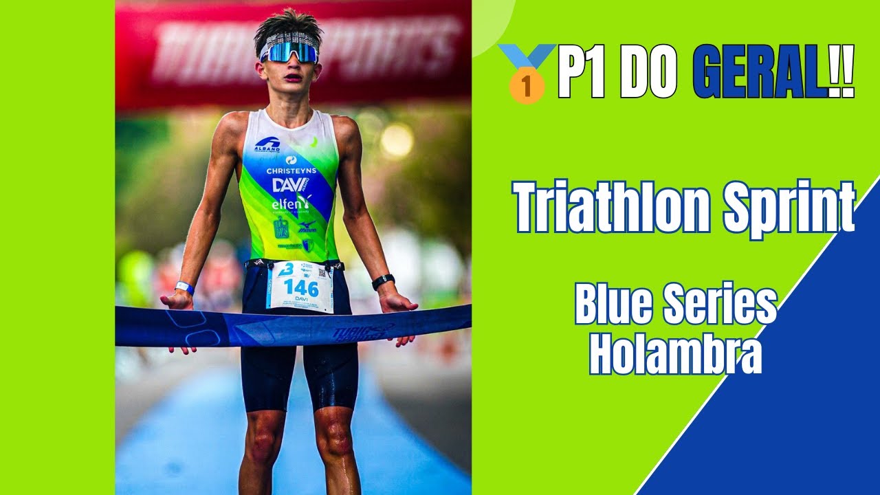 🥇P1 DO GERAL || Triathlon Sprint - Blue Series Holambra