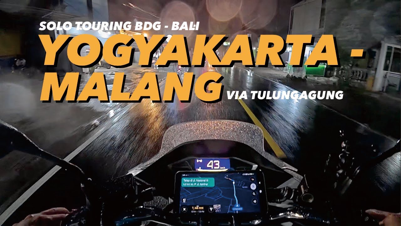 Ep.9 Yogyakarta - Malang Via Tulungagung | Touring BDG - BALI | Honda Pcx 160