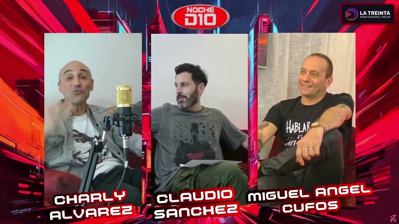 🎤 Miguel Ángel Cufós, cantante uruguayo en NOCHE D10!