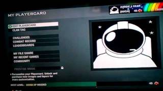 Black ops- How to make Astronaut emblem!!