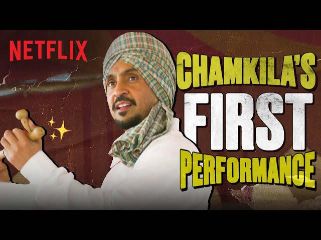 #Chamkila ‘s Debut Performance Gets a HUGE CHEER 😳 | Diljit Dosanjh | Netflix India class=