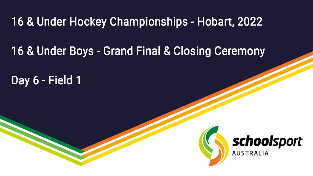 16 & Under Hockey Championships 2022 | Boys - Day 5 - Field 1