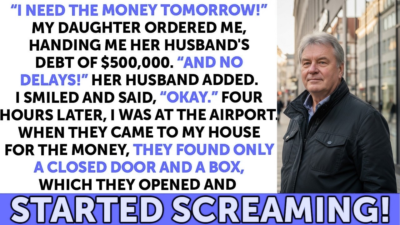 My Daughter Demanded That I Pay Her Husband's Debt  So I Disappeared Without Warning