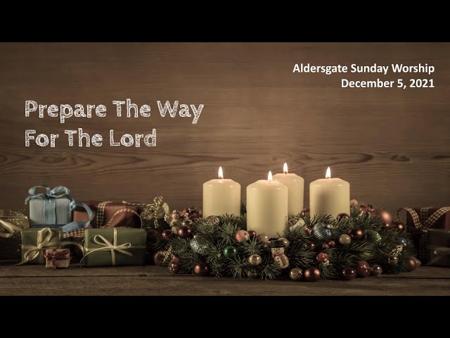 Sunday Worship, December 5th