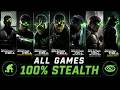 Splinter Cell All Games 100% Stealth Walkthrough