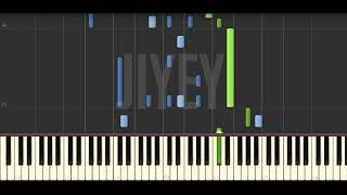 Miniatura de vídeo de "Come What May - Air Supply (Synthesia Piano Tutorial)"