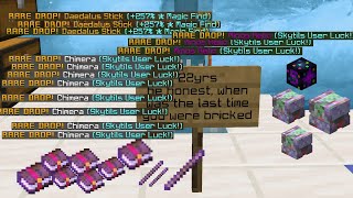 MY DIANA RNG IS KINDAA... +1.5B or more (Hypixel Skyblock Moments/RNG Drops #8)