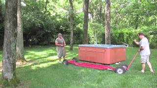 The Spa Guy Moving Series Sundance 8x8 Optima Over a Wall Nashville