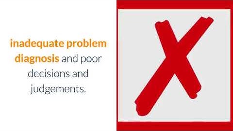 How to deal with cognitive bias in decision making