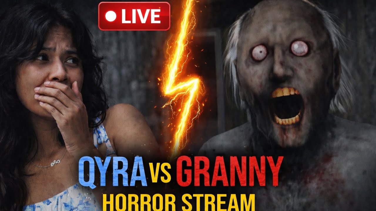 Roaming Freely For 2 Minutes...Worse Mistake Ever😭😱 Mi |Granny horror live - QYRA
