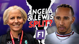 F1's Lewis Hamilton and his physio Angela Cullen Split!