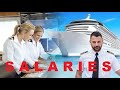 All the cruise ship crew salary  captain leo