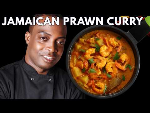 Jamaican Prawn Curry with Fresh Veggies
