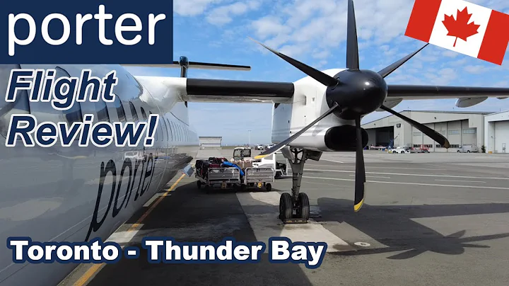 PORTER AIRLINES | Dash 8 - Q400 Domestic | Toronto - Thunder Bay