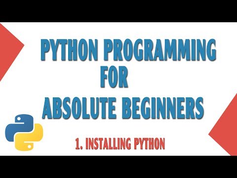 Learn Python Programming For Absolute Beginners(#1. Installing Python)