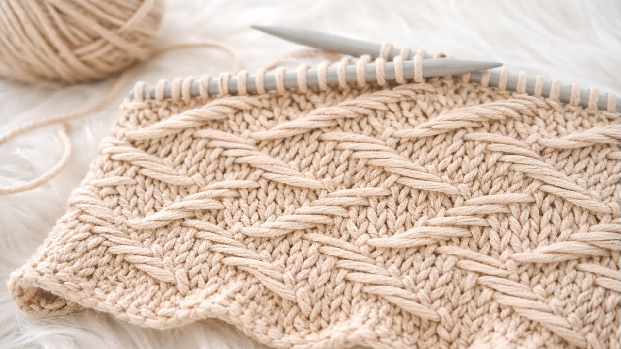 This Classic Jacquard Knitting Pattern Looks Complex… But It's