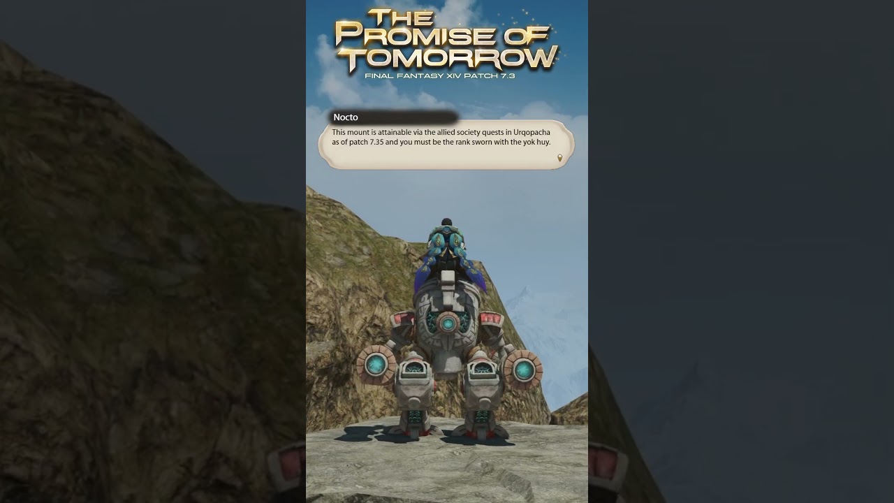 FFXIV Vurgar The Loyal Mount 