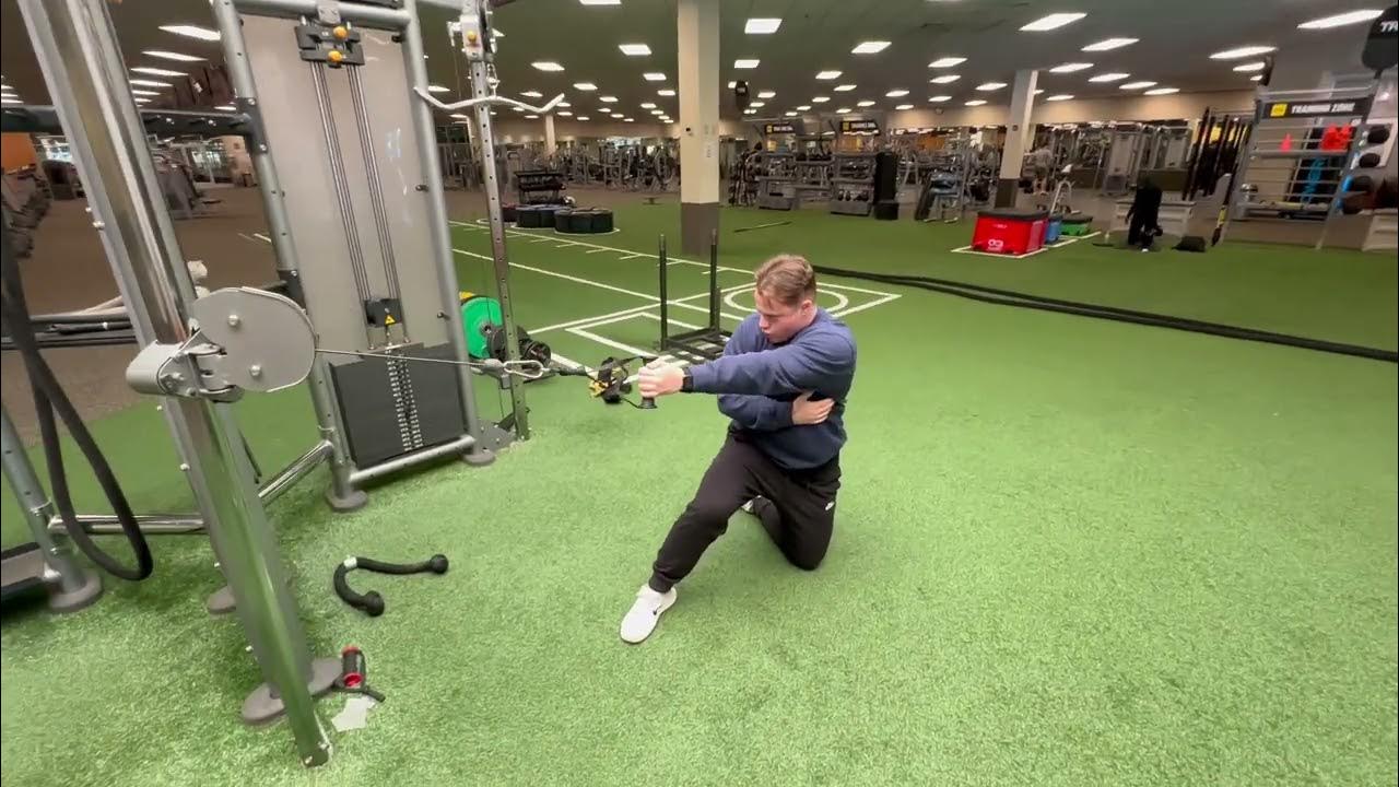 Cross Body Lat Pull Around (Cable) YouTube