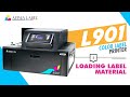 Loading & Unloading Media - L901 Printer from Afinia Label