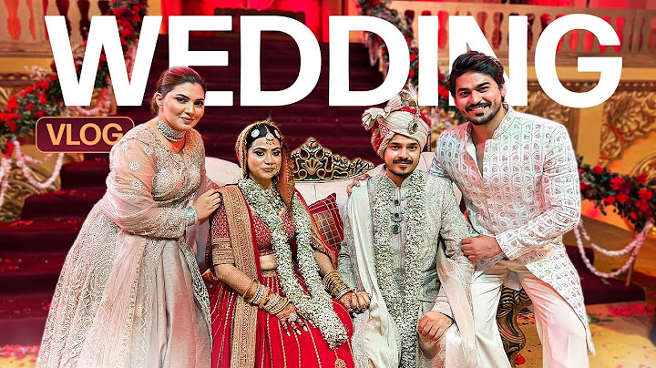 Animesh Weds Ruby: Thug’s Grand Wedding 😍