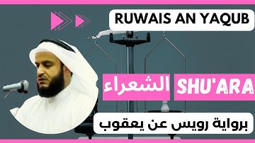 🎙️ Mishary Alafasy, Ash-Shu'ara 📝 Ruwais 'An Yaqub | مشاري العفاسي الشعراء 📝 برواية رويس عن يعقوب