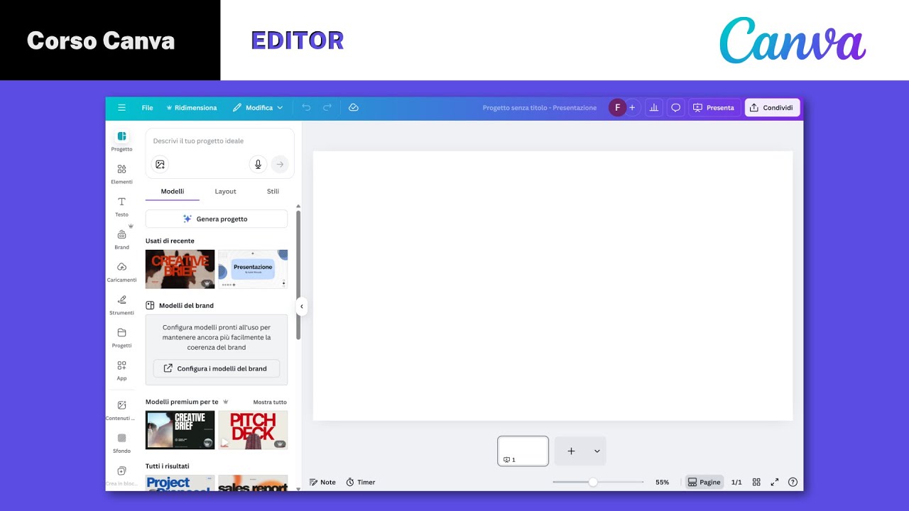 Canva: L'EDITOR spiegato in 90 secondi
