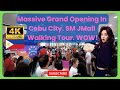 🇵🇭 Philippines SM JMall Grand Opening Walking Tour! 4K Cebu City