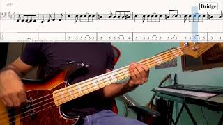 Video thumbnail of "Rainy Night In Georgia - Tony Joe White (Bass Cover /tabs)"