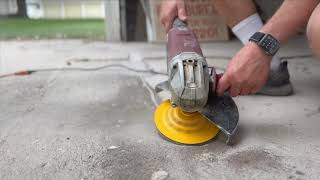 Something Is Not Right With This Garage Door, Concrete Grinding and Cutting