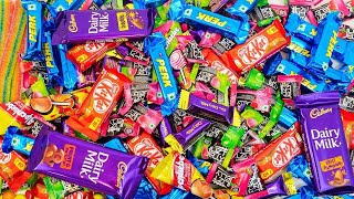 Satisfying, Unboxing video, ASMR, Lollipops and Sweets ASMR Opening - Yummy Rainbow Candy @asmrsano