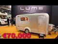 The Smallest Yet Most Luxurious😱Caravan of 2026 — €70,000 Lume Adventure, Full Aluminum&5,000 Rivets