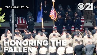 'End of watch': Funeral service for three fallen detectives honors legacies