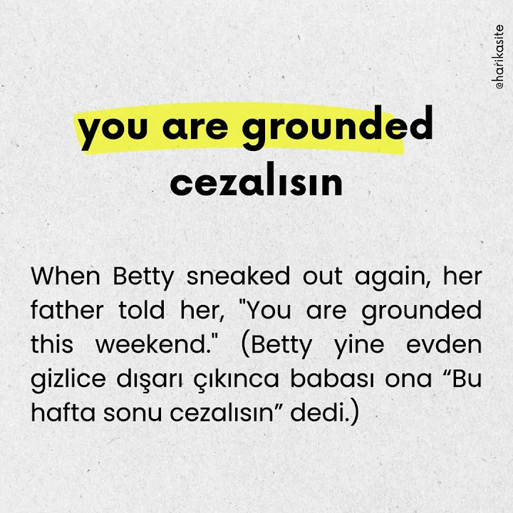you-are-grounded-ne-demek-youtube