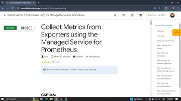 Collect Metrics from Exporters using the Managed Service for Prometheus || #GSP1026 ||🐱 #labsolution