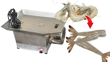 shrimp back cutting machine, shrimp cutting machine, shrimp cutter, shrimp back cutter,