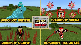 TERBARU !! ADDON BOBOIBOY TERLENGKAP DI MCPE !! SEMUA PERUBAHAN ADA CUY!