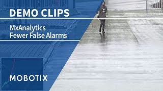 MxAnalytics - Significantly Fewer False Alarms (MOBOTIX Demo Video 2)