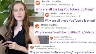 CREATORS ARE QUITTING - Whats happening to the creator economy?