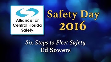 Six Steps to Fleet Safety