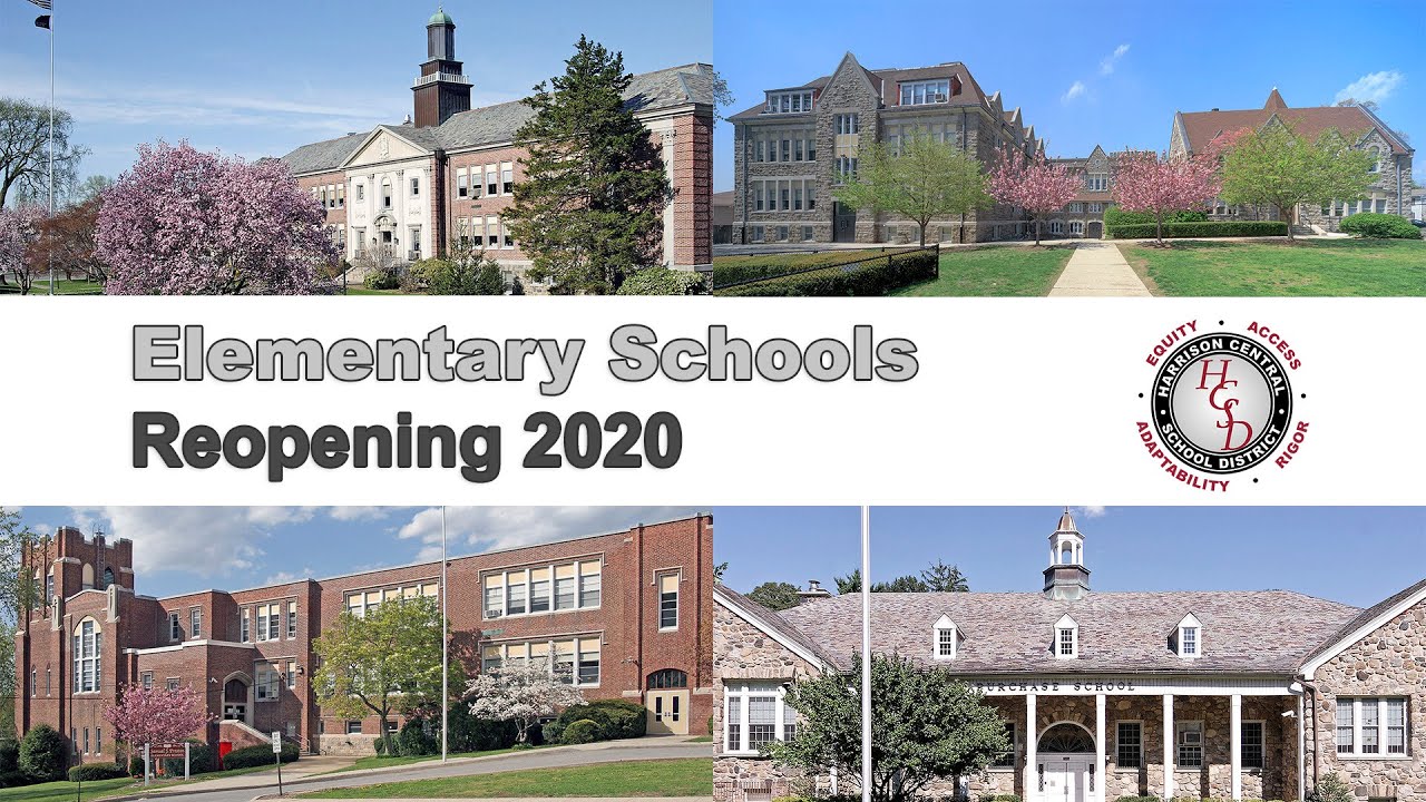Harrison Central School District Elementary Schools Reopening 2020