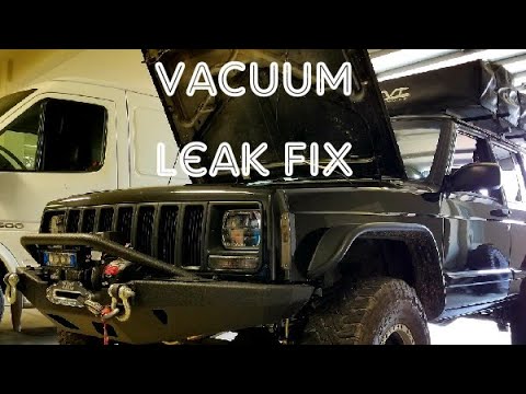 2001 Jeep Cherokee Whistling Vacuum Leak Fix Youtube