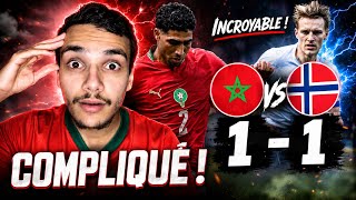 LE MAROC CONCÈDE LE NUL… 🇲🇦 MAROC 1-1 NORVÈGE 🇳🇴
