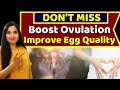 BOOST FERTILITY / IMPROVE EGG QUALITY / Natural Remedy To Strengthen Uterus / CURE PCOS-PCOD