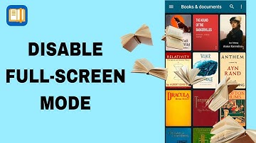 How To Disable And Turn Off Full-Screen Mode On ReadEra App