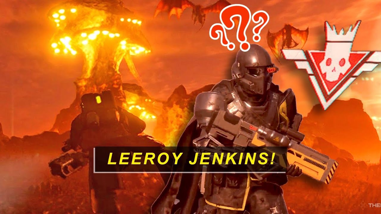 Helldivers 2 But difficult 10 is easy tho.. - YouTube