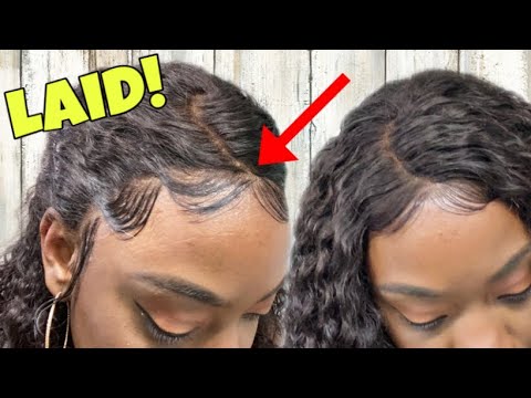 NO LIFTING Full Baby Hairs Tutorial  Slay the edges of your Lace Front Wig  