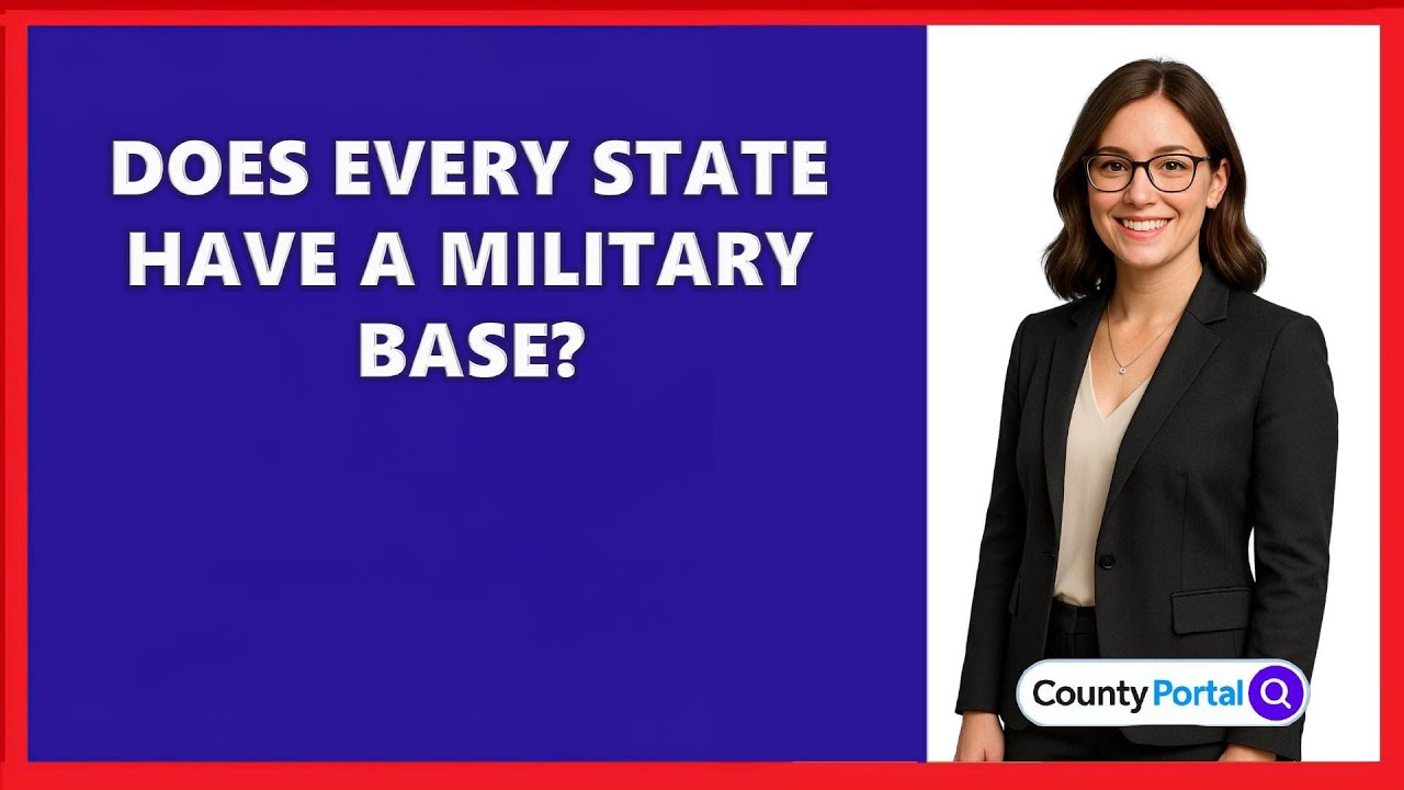 Does Every State Have A Military Base?