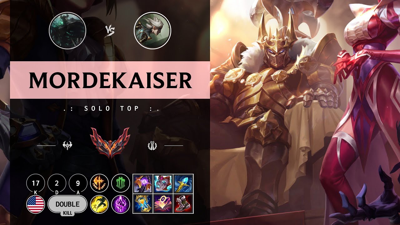 Mordekaiser Top vs Camille - NA Grandmaster Patch 14.9